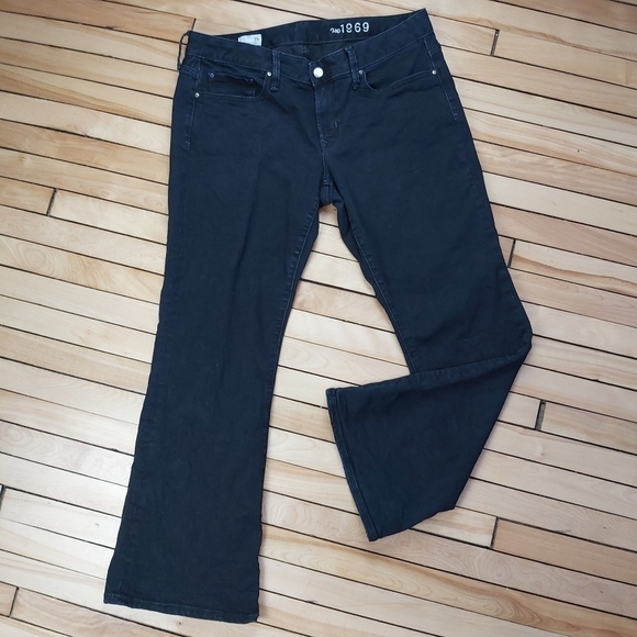 𝅺📣2/40$📣 Gap Stanton 1969 Long & lean dark wash jeans size 31P - Picture 7 of 7